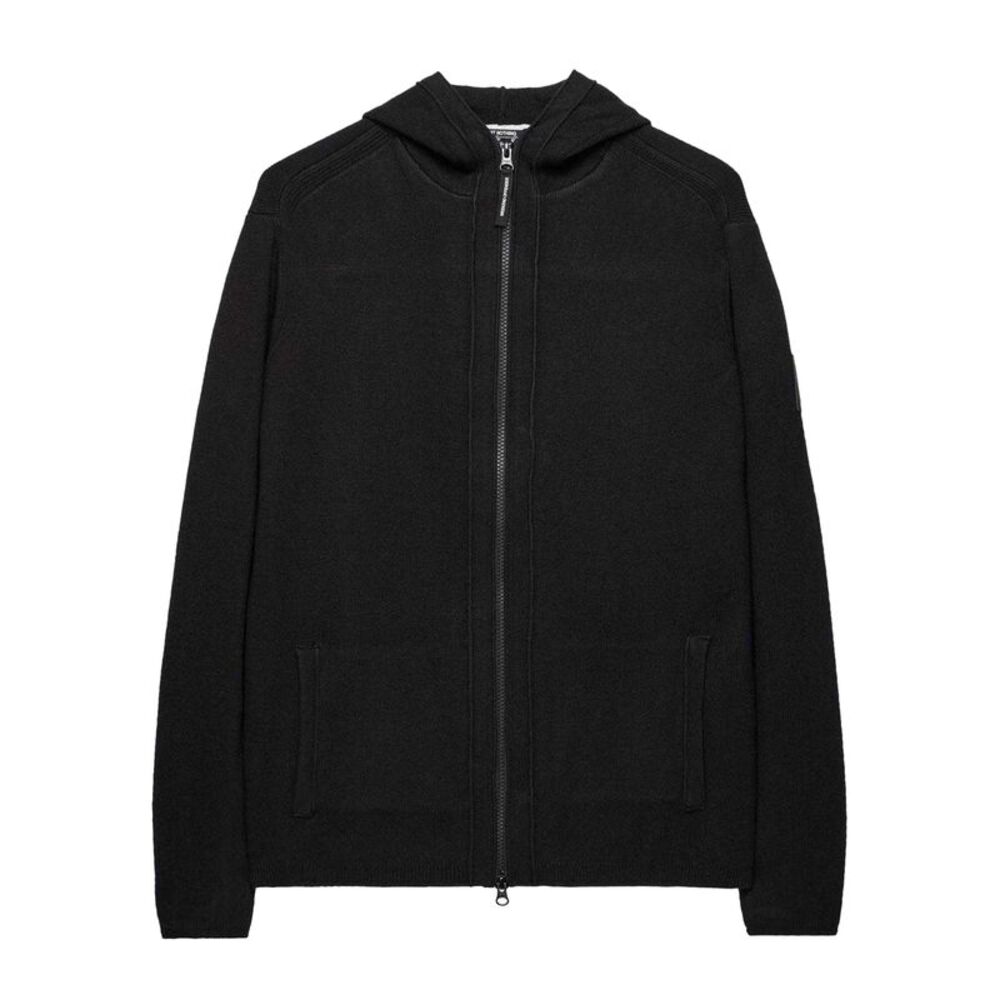 Weekend Offender Mens Enzo Full Zip Hoodie / Black